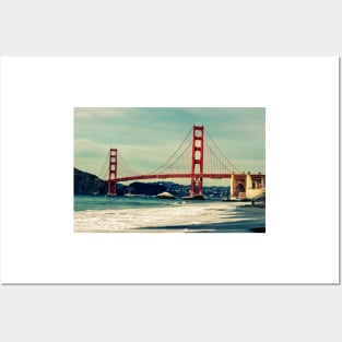 Golden Gate Postcard Posters and Art